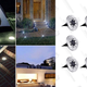 Hakol 8-Pack LED Solar Ground Lights | $29 | MorningSave